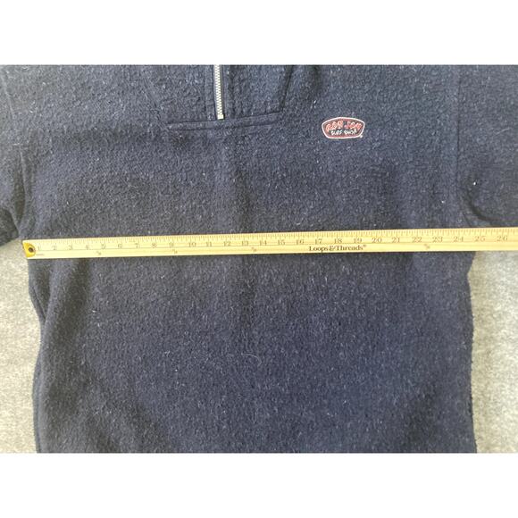 Ron Jon Surf Shop Pullover Men's XL Fleece Heavy Quarter Zip Blue Daytona Beach - Picture 6 of 7
